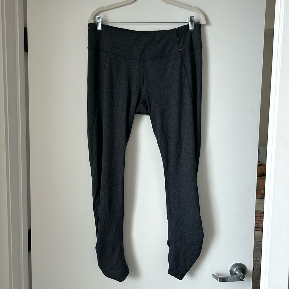 Calia Grey Full length Leggings, with ruching